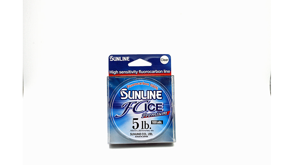 Sunline FC Ice Premium 5lb Clear, 100 yds, 63042338