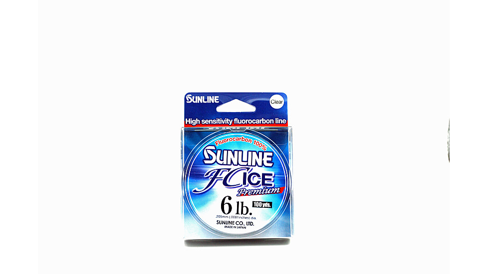 Sunline FC Ice Premium 6lb Clear, 100 yds, 63042340