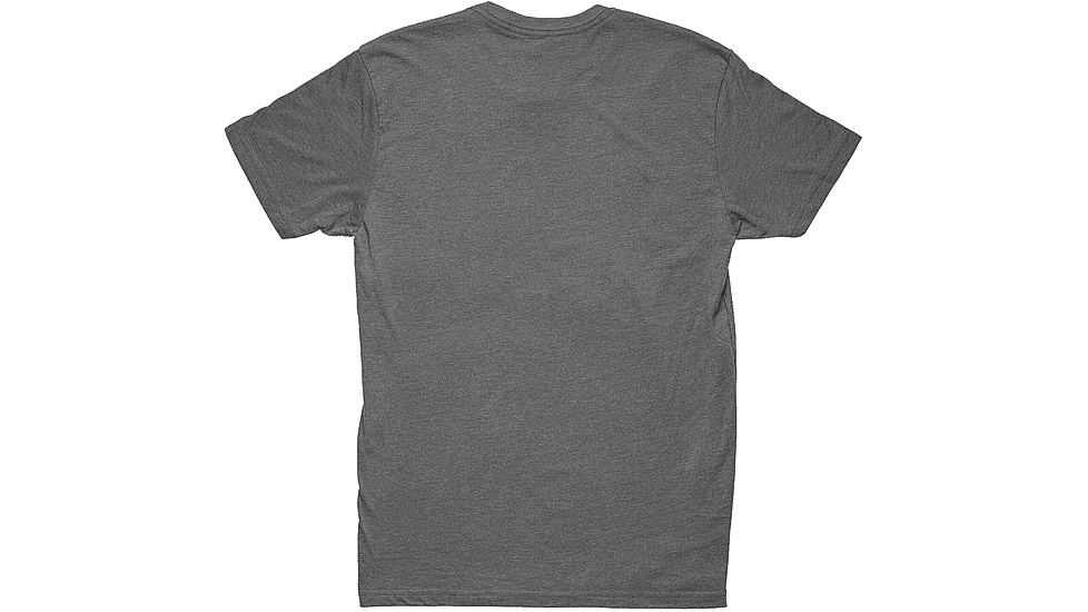 SureFire SF Button Logo T-Shirt - Mens, 60% Cotton/40% Polyester, Gray, 2XL, SST-SFB-DG-2XL