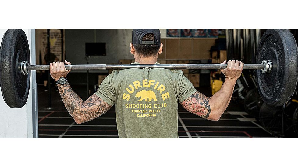 SureFire SHOOTING CLUB, Military Green, XL, SST-SC-MG-XL