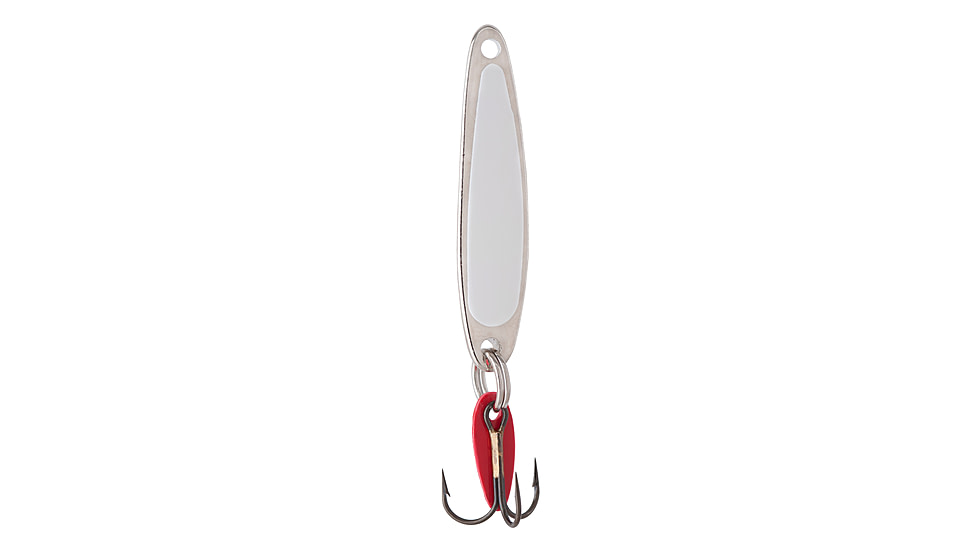 Swedish Pimple Jigging Lure, 1/10 oz, 1 in, Prism Pearl, 2PRL
