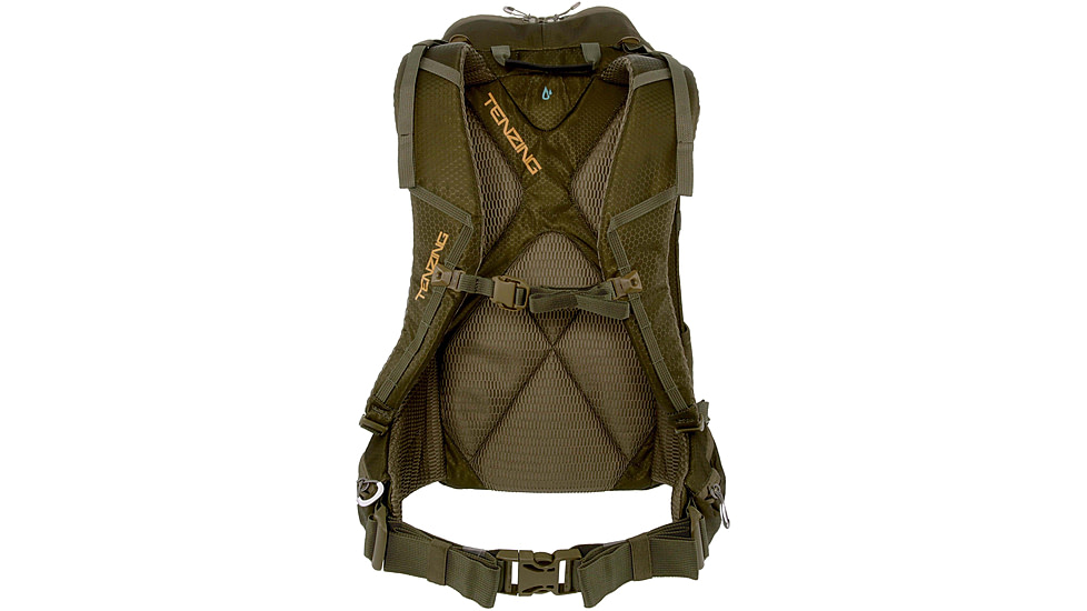 Tenzing Tzw Whitetail Day Pack, 2100 cubic in, Olive Green, TZG-TNZW-1500-OG