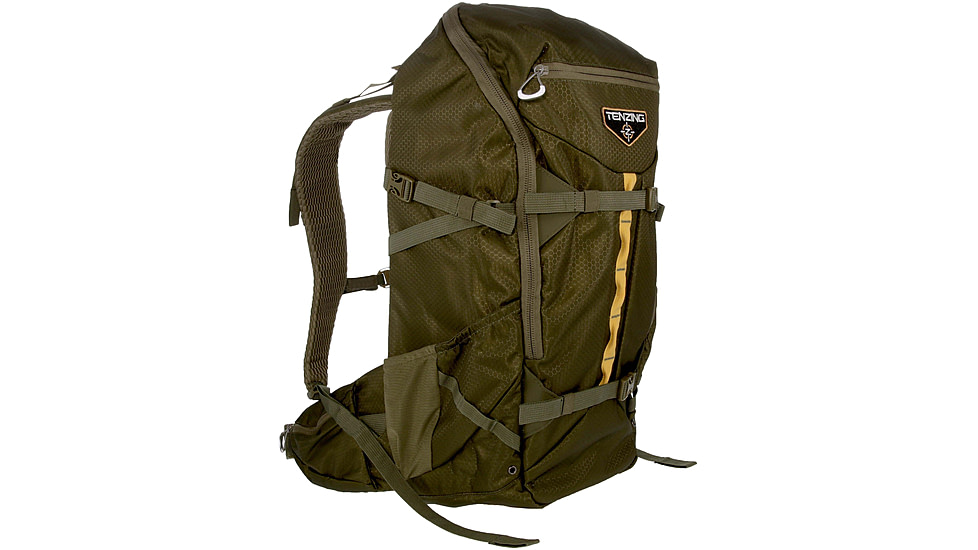 Tenzing Tzw Whitetail Day Pack, 2100 cubic in, Olive Green, TZG-TNZW-1500-OG