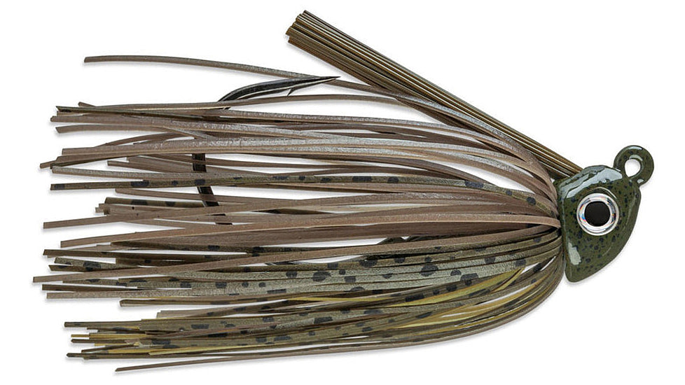 Terminator Heavy Duty Swim Jig, Pumpkin Green, 1/2oz, HDSJ1275