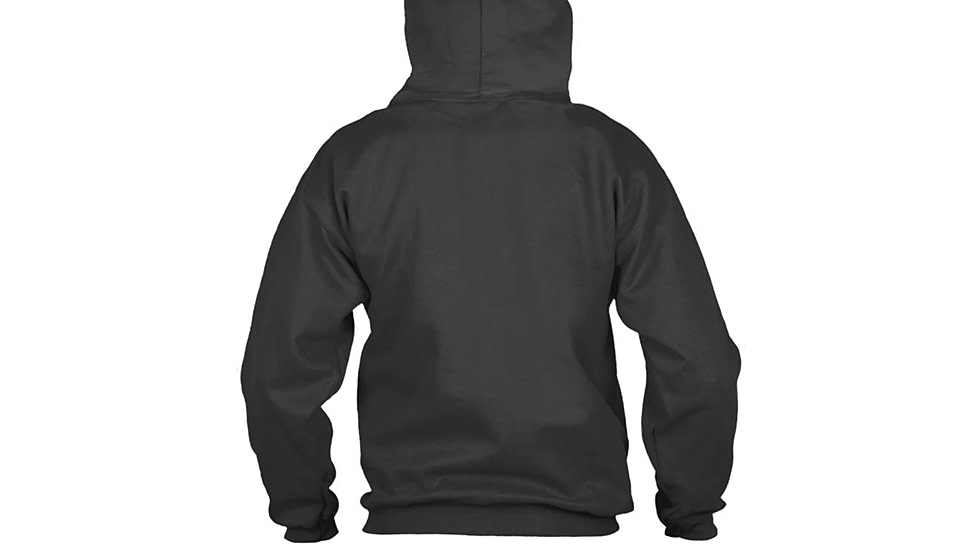 Thin Blue Line Hoodie - 1* Asterisk , Black - 1AS-H-BLACK-XXL