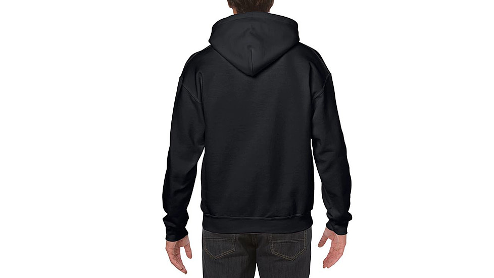 Thin Blue Line Hoodie - We Got Your 6ix, Black - 6IX-H-BLACK-XXL