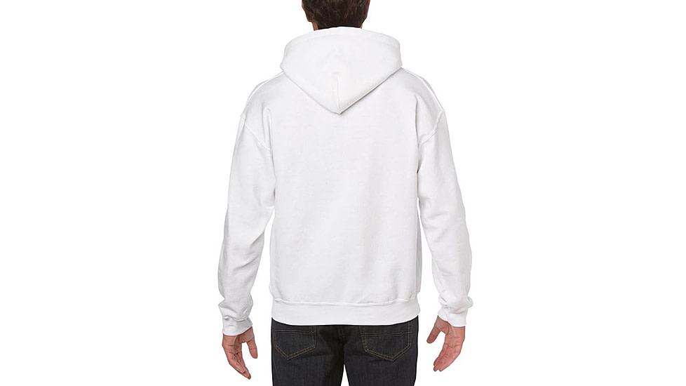 Thin Blue Line Hoodie - We Got Your 6ix, White - 6IX-H-WHITE-XXL