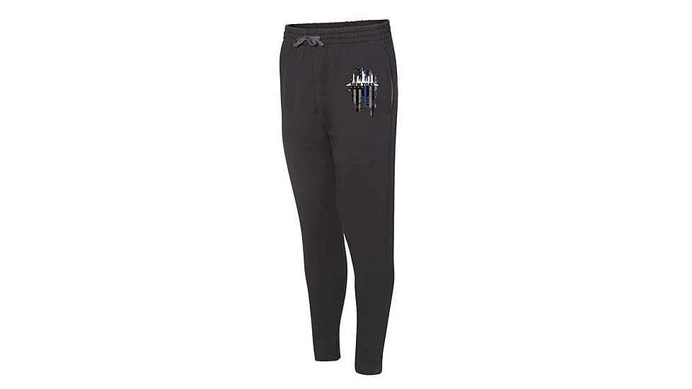 Thin Blue Line Joggers, New York, Black - NYC-TBL-JOGGERS-BLK-XXL