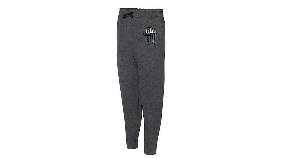 Thin Blue Line Joggers, New York, Charcoal - NYC-TBL-JOGGERS-CHARC-XXL
