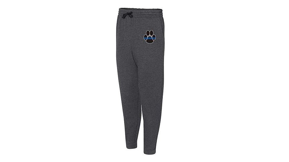 Thin Blue Line Joggers - , Paw, Charcoal - PAW-TBL-JOGGERS-CHARC-XXL