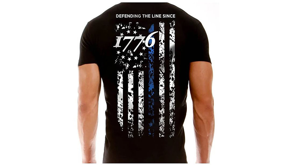 Thin Blue Line Men's Shirt - 1776 - 1776-TBL-MS-XXL