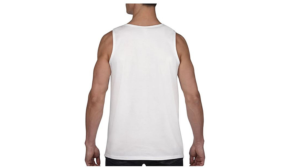 Thin Blue Line Tank - We Got Your 6ix, White - 6IX-TANK-WHITE-XXL