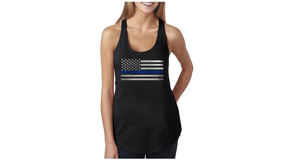 Thin Blue Line Women's Tank - Original Design - WOM-TANK-ORIG-XXL