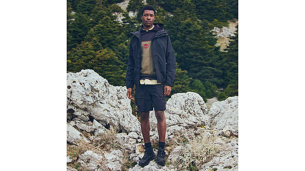 Timberland Motion Access Ripstop Mid Lace Up Waterproof Sneakers - Mens, Black, 11 US, TB0A6DX6EL0111000M