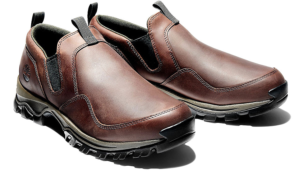 Timberland Mt. Maddsen Low Slip On Hiking Boots - Mens, Brown, 8.5 US, TB0A1QLSD71108500M