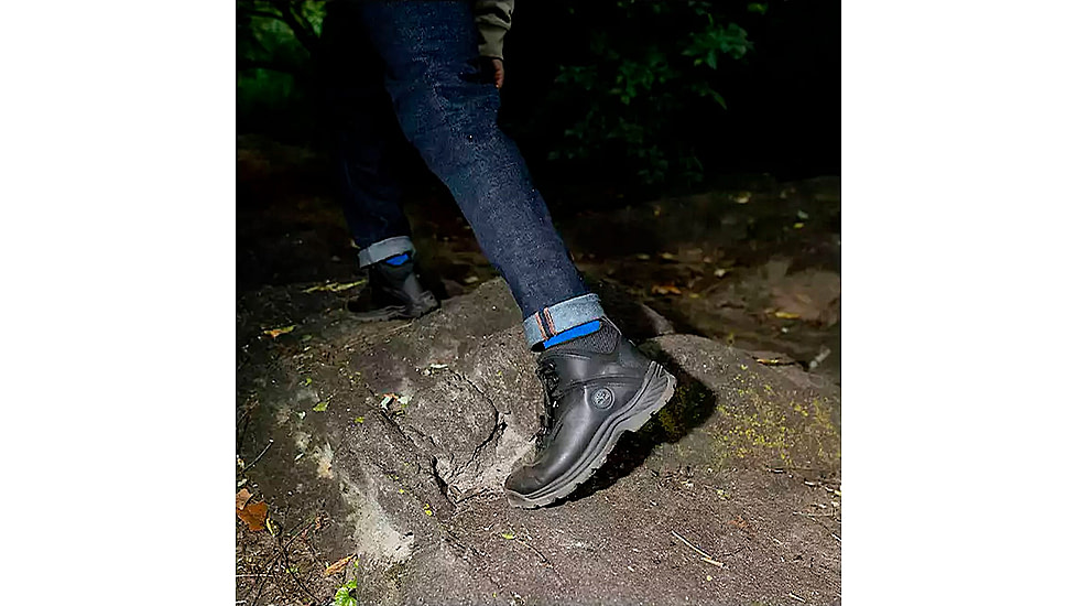 Timberland White Ledge Mid Lace Up Waterproof Hiking Boots - Mens, Black, 11 US, TB112122001111000M