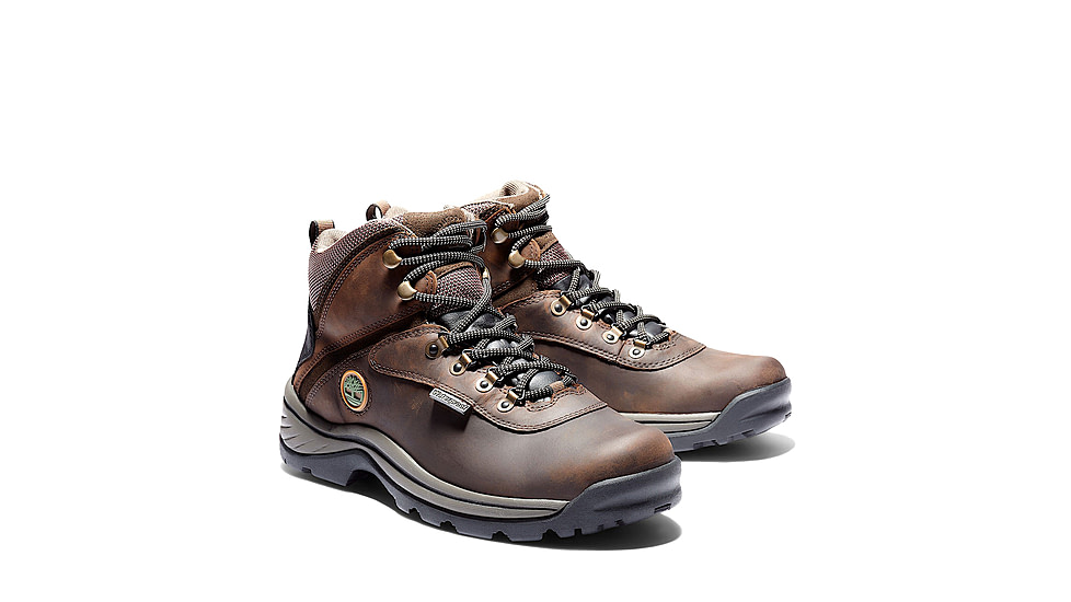 Timberland White Ledge Mid Lace Up Waterproof Hiking Boots - Mens, Brown, 10 US, TB112135214110000M