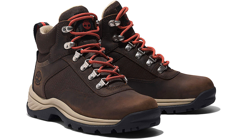 Timberland White Ledge Mid Lace Up Waterproof Hiking Boots - Womens, Chocolate Brown, 9 US, TB1A2M2R243109000M