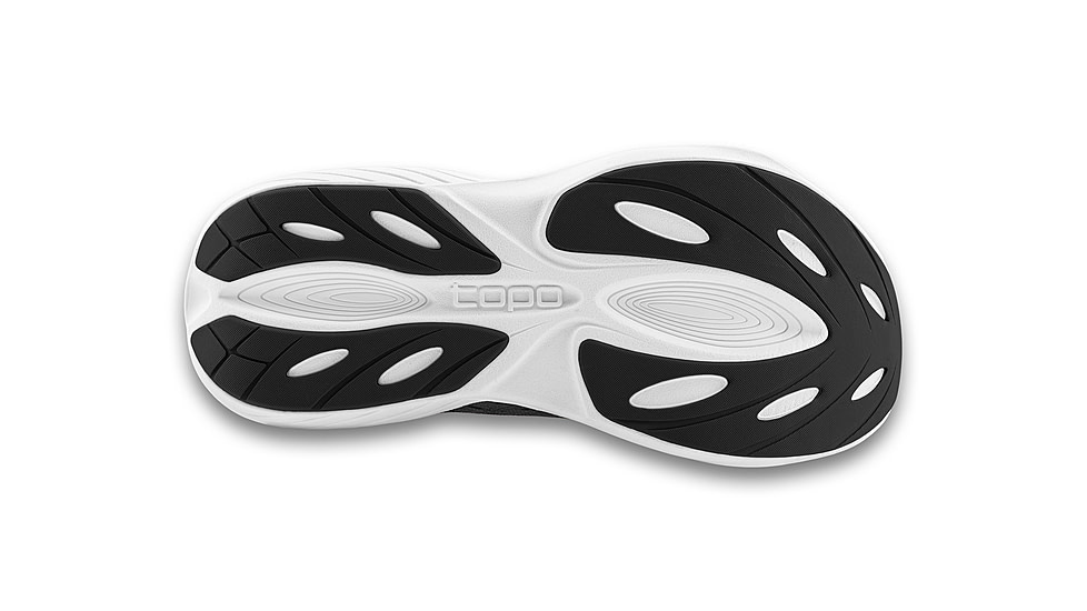 Topo Athletic Atmos Road Running Shoes - Mens, Black/White, 9, M069-090-BLKWHT