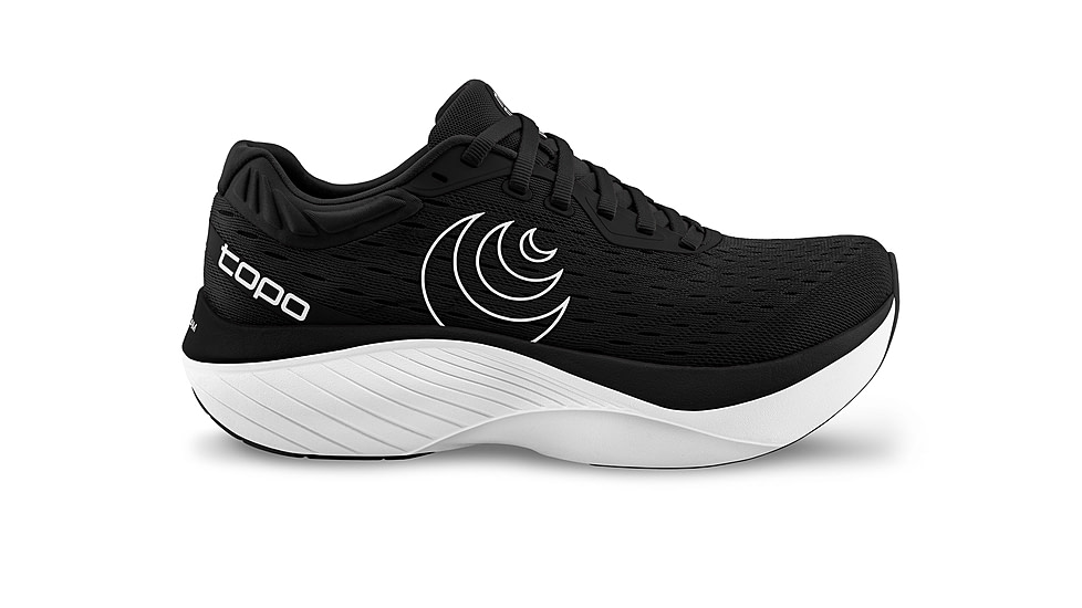 Topo Athletic Atmos Running Shoes - Womens, Black/White, 9, W069-090-BLKWHT
