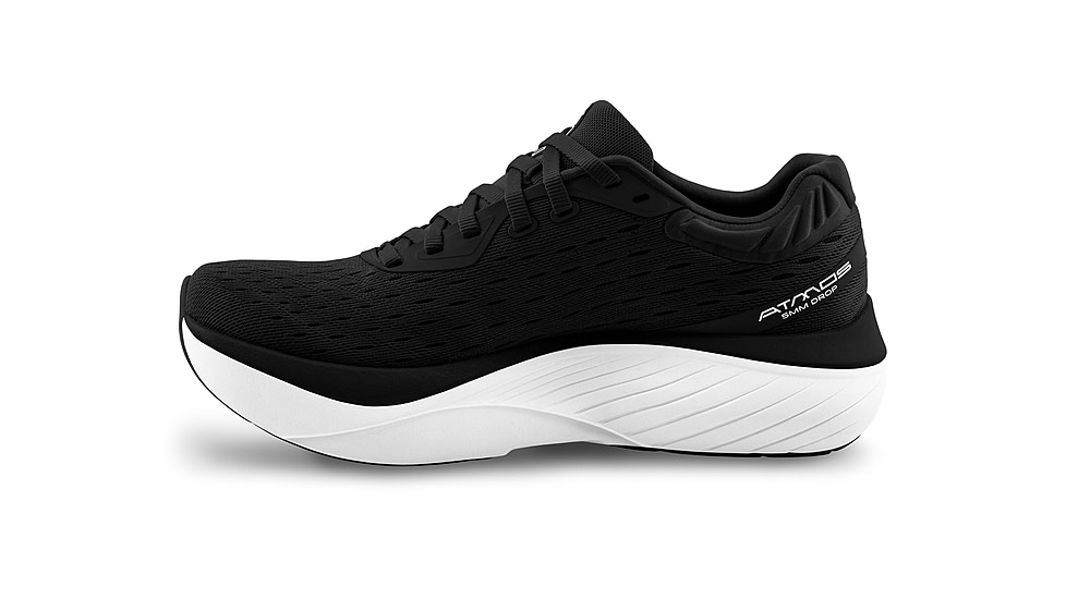 Topo Athletic Atmos Shoes Max Cushion Shoes - Women's, Black/White, 9.0 US, W069-090-BLKWHT