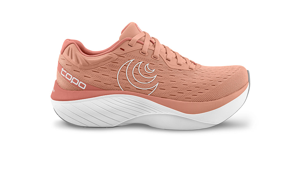 Topo Athletic Atmos Running Shoes - Womens, Dusty Rose/White, 8, W069-080-DROWHT
