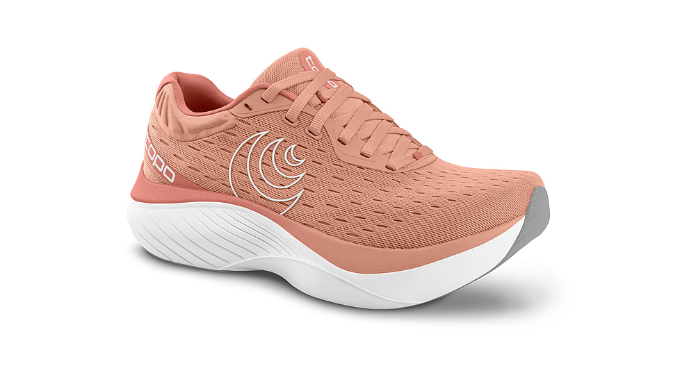 Topo Athletic Atmos Running Shoes - Womens, Dusty Rose/White, 8, W069-080-DROWHT