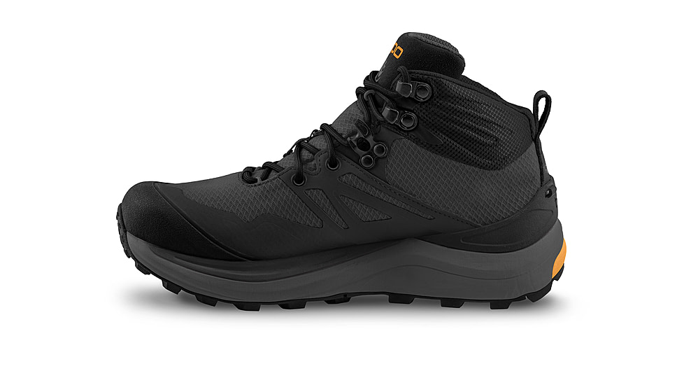 Topo Athletic Trailventure 2 Waterproof Hiking Boots - Mens, Charcoal/Orange, 8.5, M054-085-CHAORG