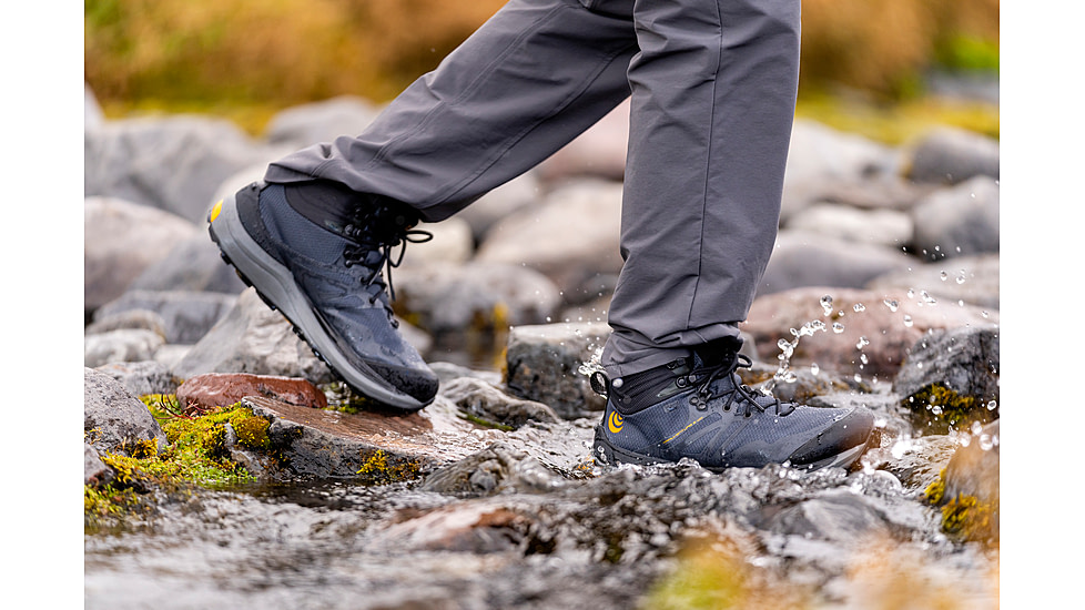 Topo Athletic Trailventure 2 Waterproof Hiking Boots - Mens, Charcoal/Orange, 8.5, M054-085-CHAORG