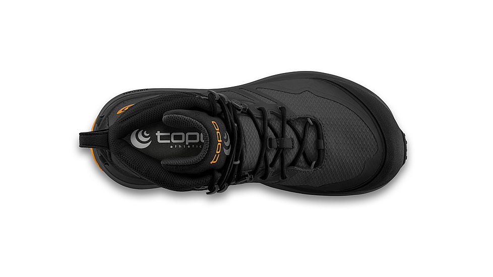 Topo Athletic Trailventure 2 WP Waterproof Hiking Boots - Mens, Charcoal/Orange, 7.5 US, M054-075-CHAORG