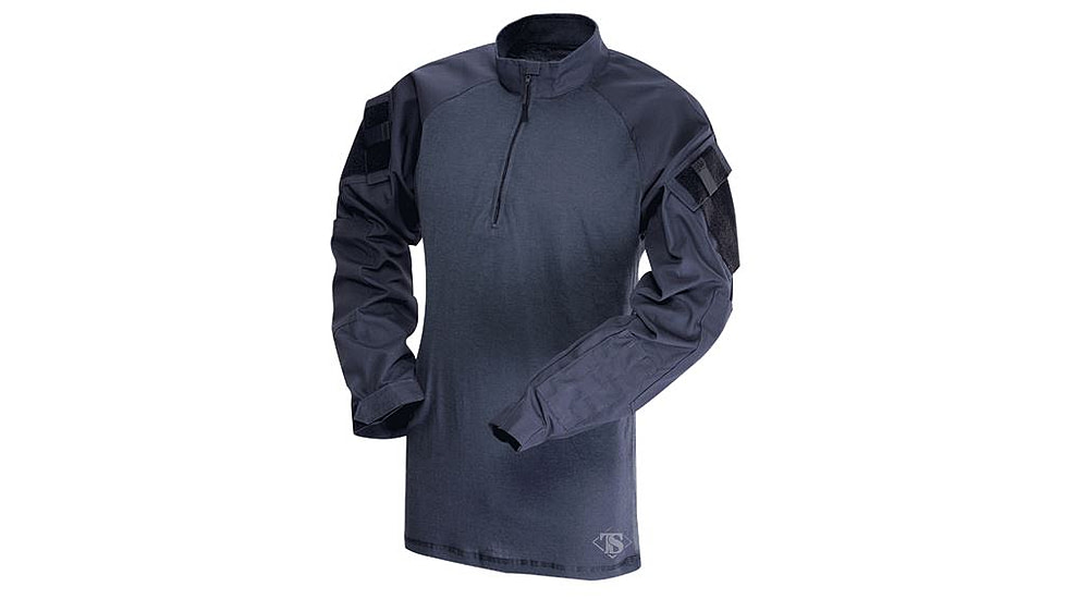TRU-SPEC 1/4 Zip Tactical Response Shirt - Men's, 2XL, Long, Navy/Navy, 2567027