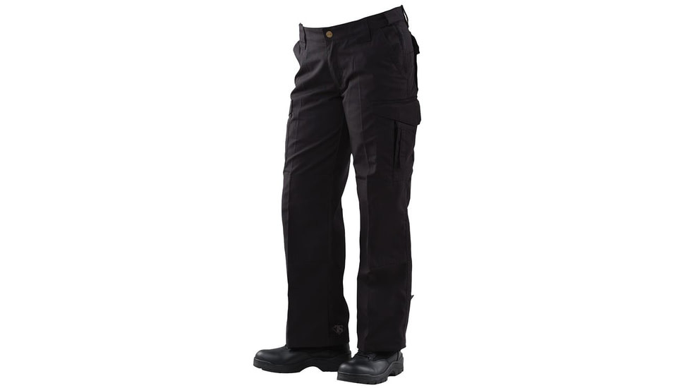 Tru-Spec 24-7 Ladiesft EMS Pants, Teflon, PolyCotton RipStop, Black, Size 18 1124010