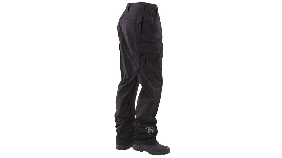 Tru-Spec 24-7 Men's EMS Pants, Teflon, PolyCotton RipStop, Black, 28x37 1121082