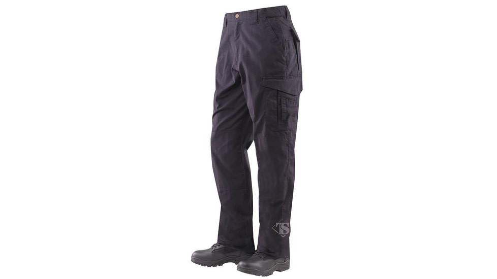 Tru-Spec 24-7 Men's EMS Pants, Teflon, PolyCotton RipStop, Navy, 52x37 1120094
