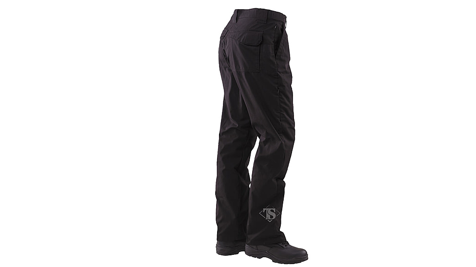 Tru-Spec 24-7 Men's Classic Pants, Teflon, PolyCotton RipStop, Black, 34x32 1186005