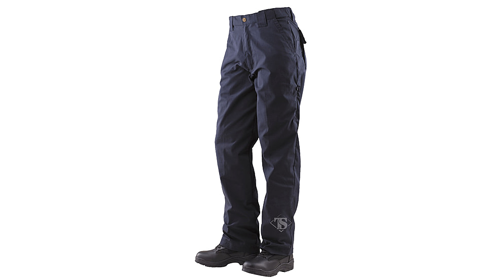 Tru-Spec 24-7 Men's Classic Pants, Teflon, PolyCotton RipStop, Navy, 34x34 1187025