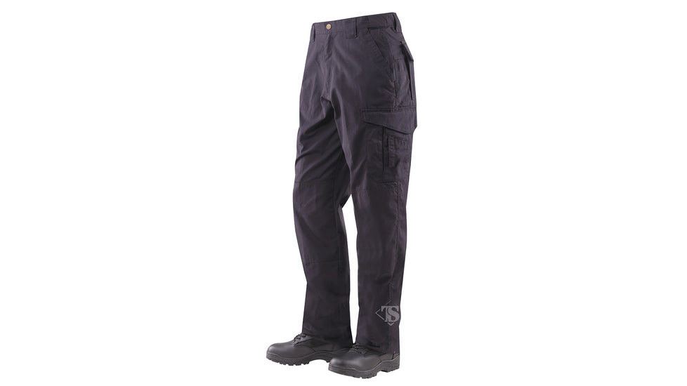 Tru-Spec 24-7 Men's EMS Pants, Teflon, PolyCotton RipStop, Navy, 28x37 1120082