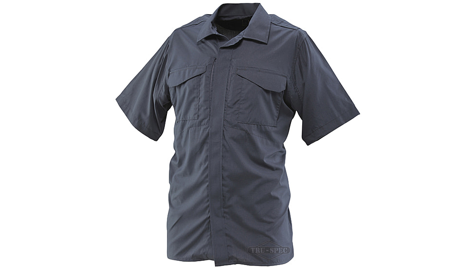 Tru Spec 24 7 Series 1047009 Ultralight Short Sleeve Navy Uniform Shirt