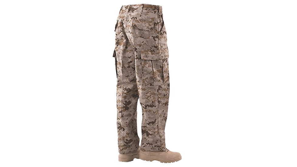 Tru-Spec Battle Pants, 65/35 Poly/Cot Twill, Digital Desert, Extra Small, Regular 1934002