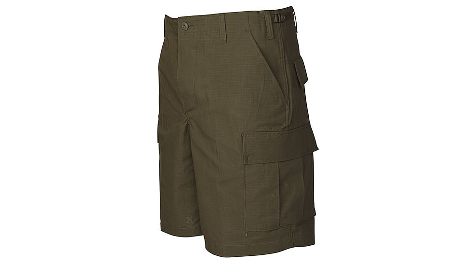 Tru-Spec BDU 100% Cotton Rip-Stop Shorts, OD Green, M 4252004