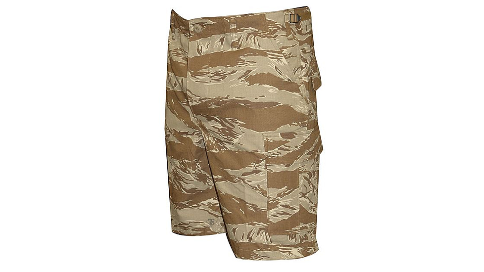 Tru-Spec BDU 100% Cotton Rip-Stop Shorts, Original Desert Tiger Stripe, M 4259004