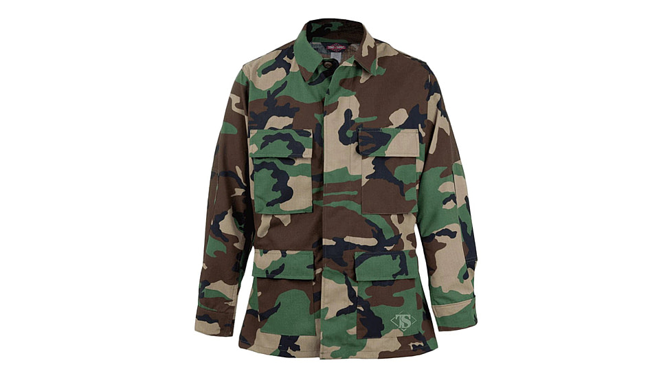 TRU-SPEC BDU Original Ripstop Jacket - Mens, Woodland, ML, 1270024