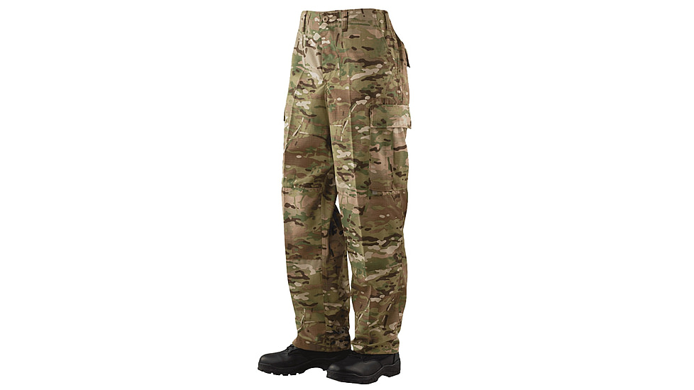 TRU-SPEC BDU Cotton/Nylon Ripstop Pants - Men's, MultiCam, Small, Long, 1221023
