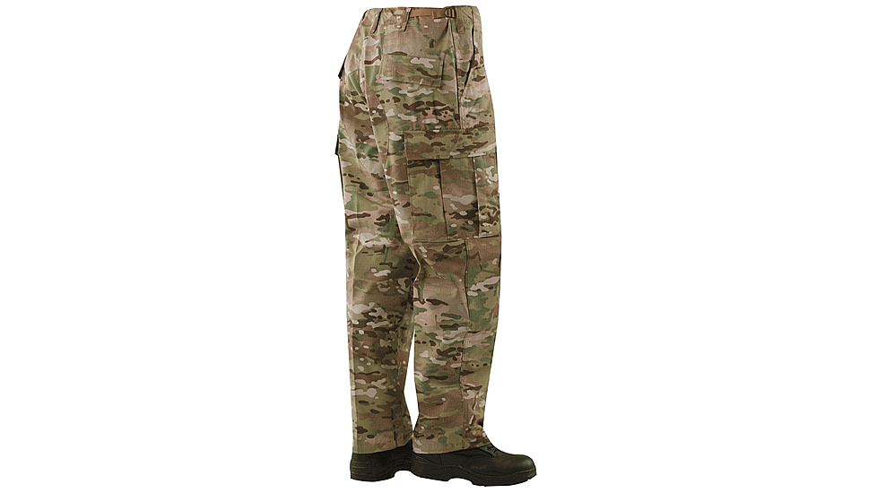 TRU-SPEC BDU Cotton/Nylon Ripstop Pants - Men's, MultiCam, Small, Long, 1221023
