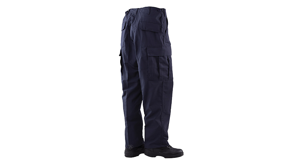 TRU-SPEC BDU 65/36 Poly/Co Rip Pants - Men's, Navy, Small, Long, 1335023