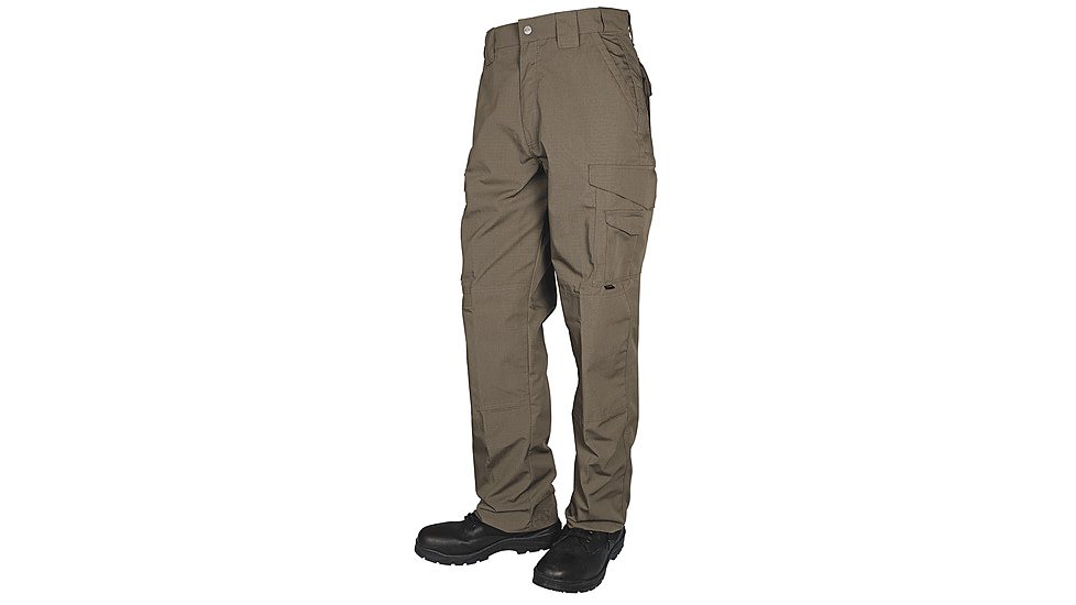 Tru-Spec Men's Original Tactical Pants 6.5oz. 65/35 Polyester/Cotton Rip-Stop, 24-7 Series, Earth, 32 1122004