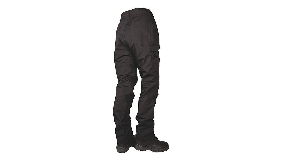 Tru-Spec Mens Guardian Tac Pants, Polyester/Cotton Rip-Stop, 24-7 Series, Black, 32, 1462024