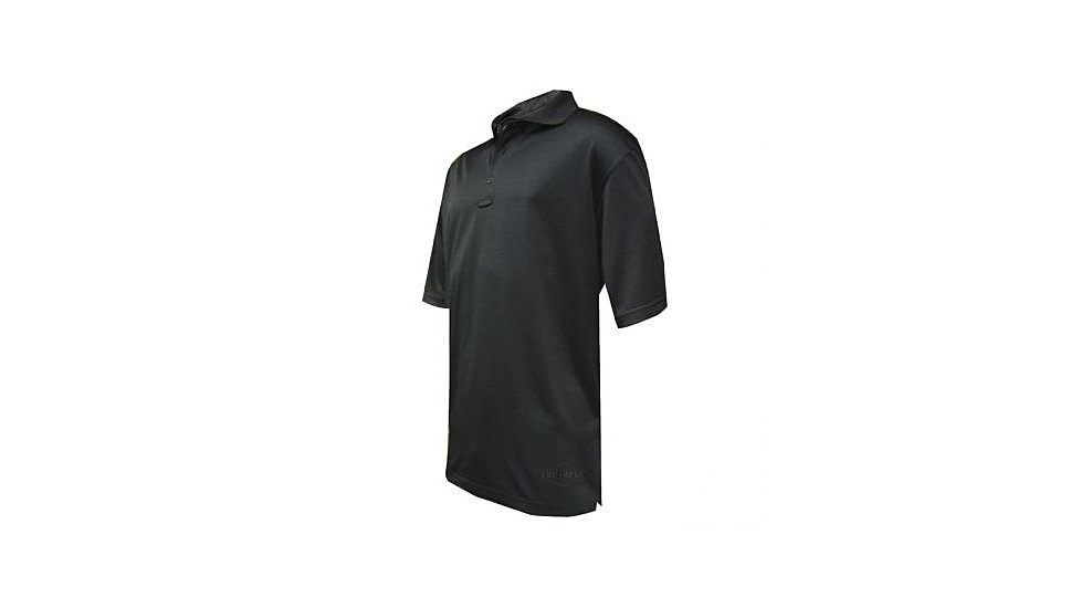 Tru-Spec Men's Short Sleeve Performance Polo Shirt, Black, Small 4336003