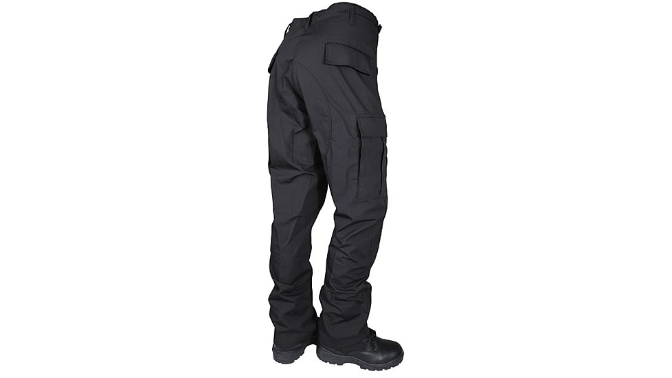 Tru-Spec Mens Tru Basic P/C R/S W/ Zp Fly, Black, Small, Regular 1827003