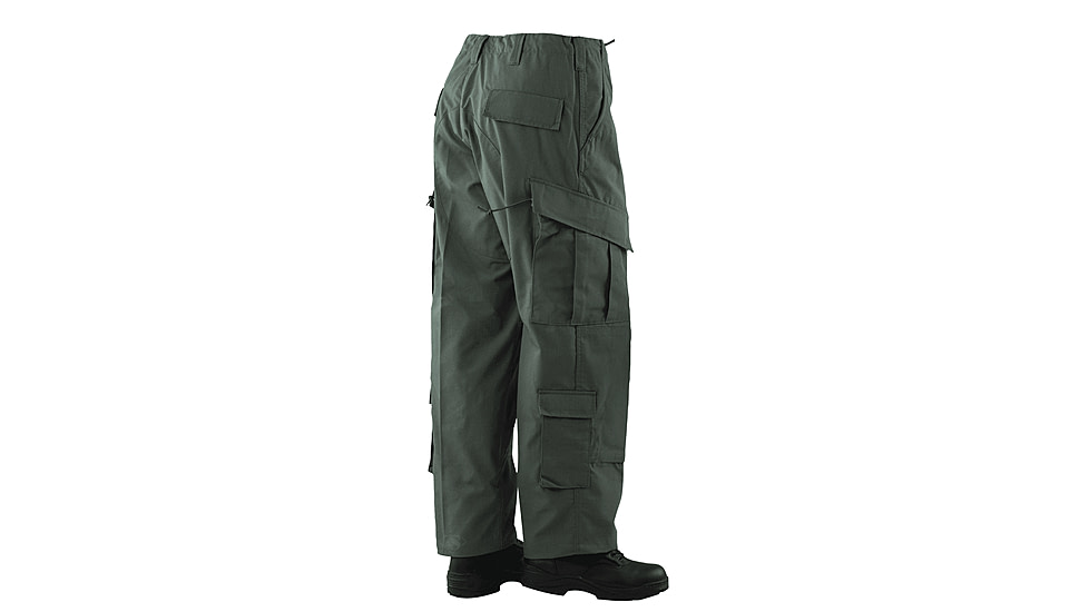 TRU-SPEC Tactical Response Poly/Cotton Ripstop Pants - Men's, Olive Drab, Small, Long, 1285023